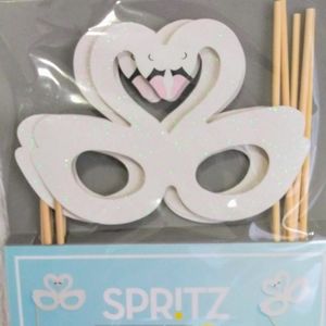 Swan Princess Masquerade Mask Party Glasses